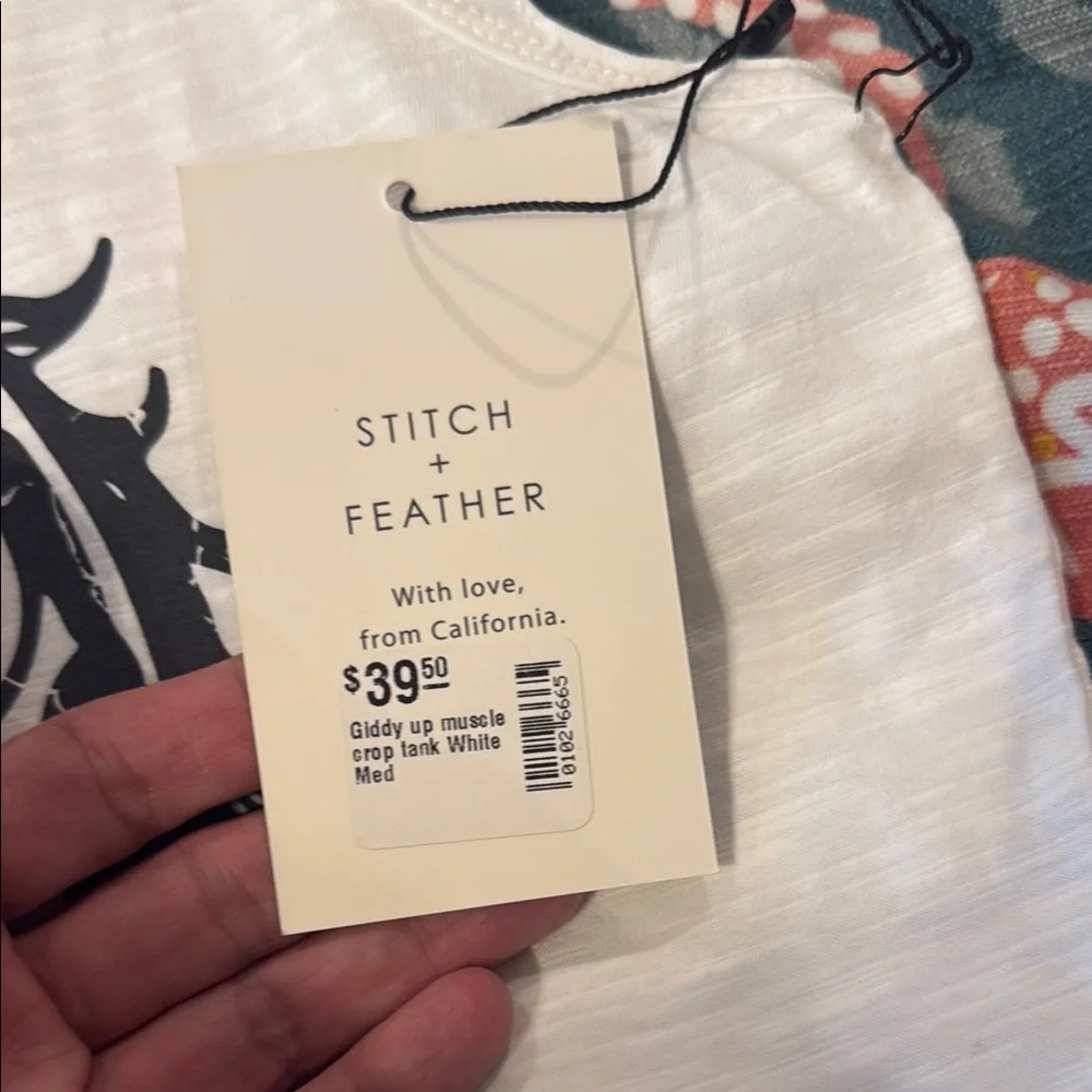 Cowgirl country White Graphic Tank Top - Picture 3 of 5